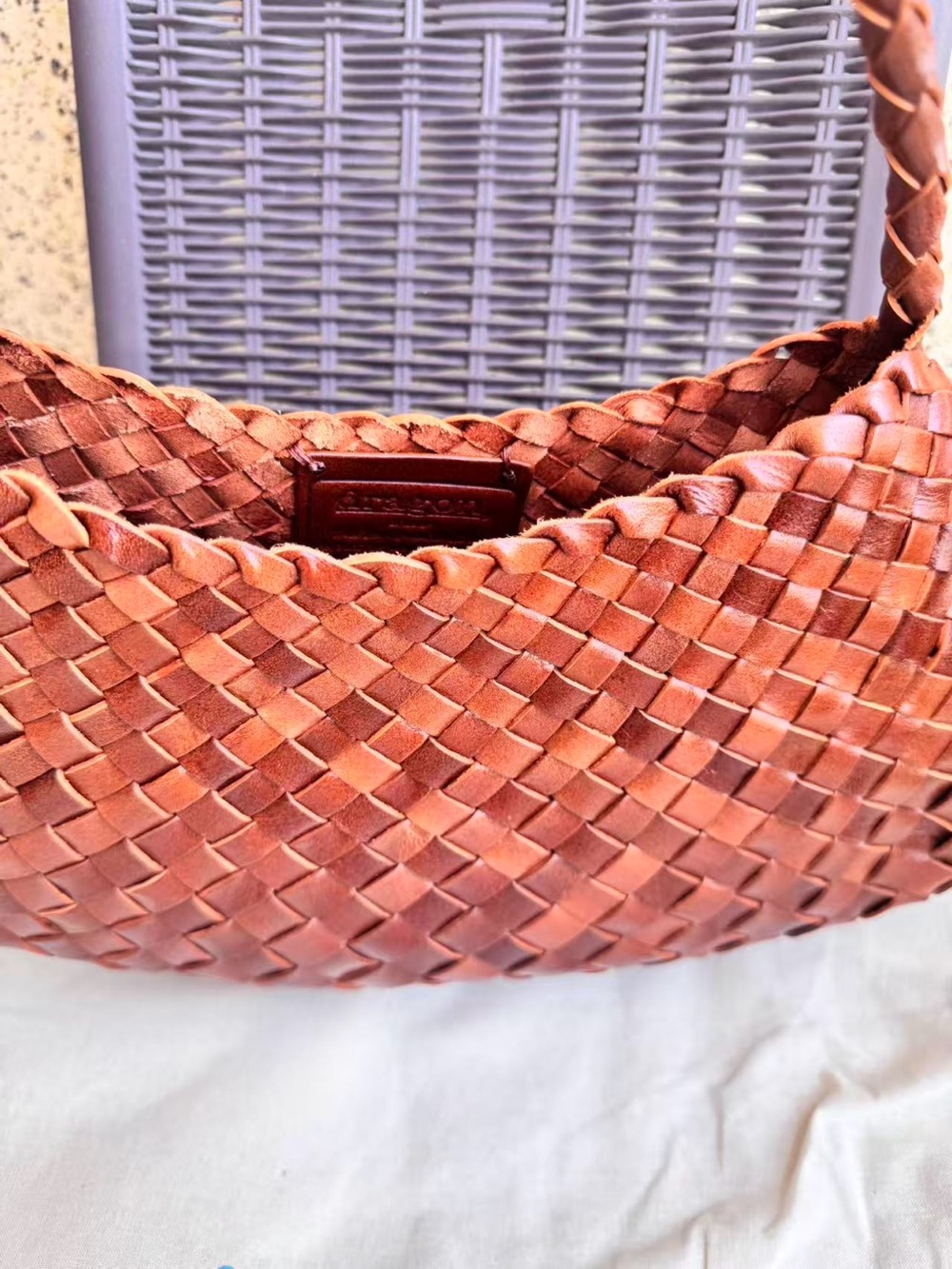 Rosanna Shoulder Bag in brown Dragon Diffusion - Picture 8 of 11